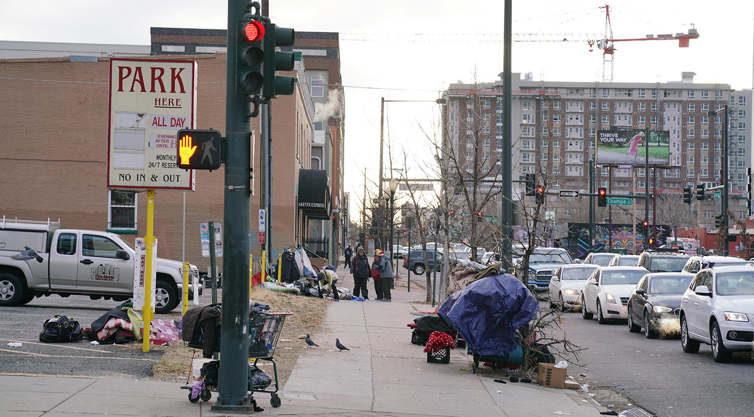 Champa Street in downtown Denver