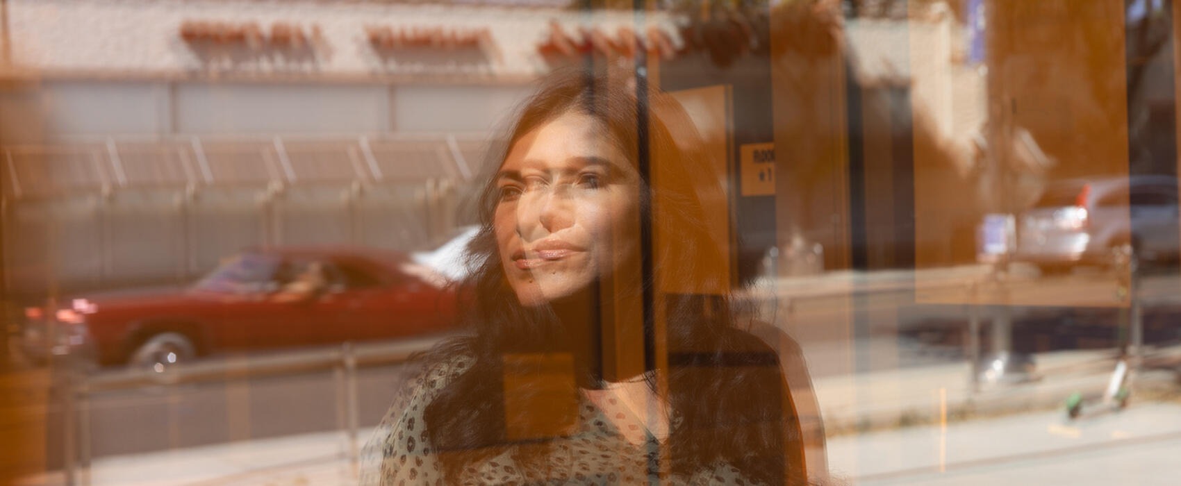 Reflection of Darcie Green