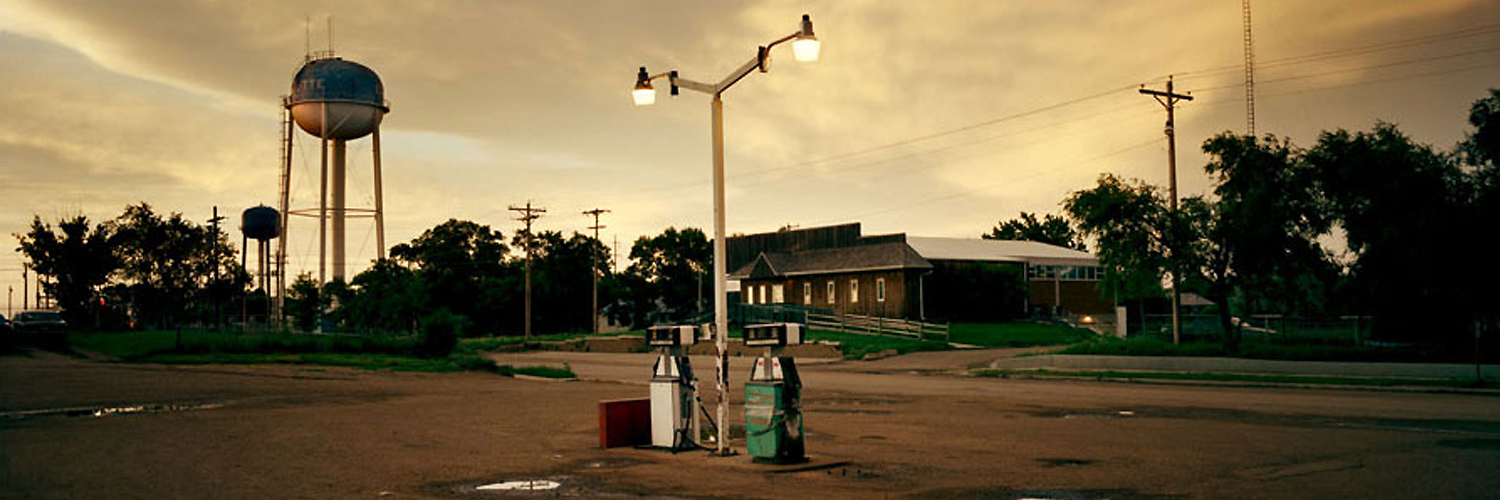 This Eagle Butte gas station that also has a convenience store and fast food restaurants serves as one of the only places where people can meet and socialize.
