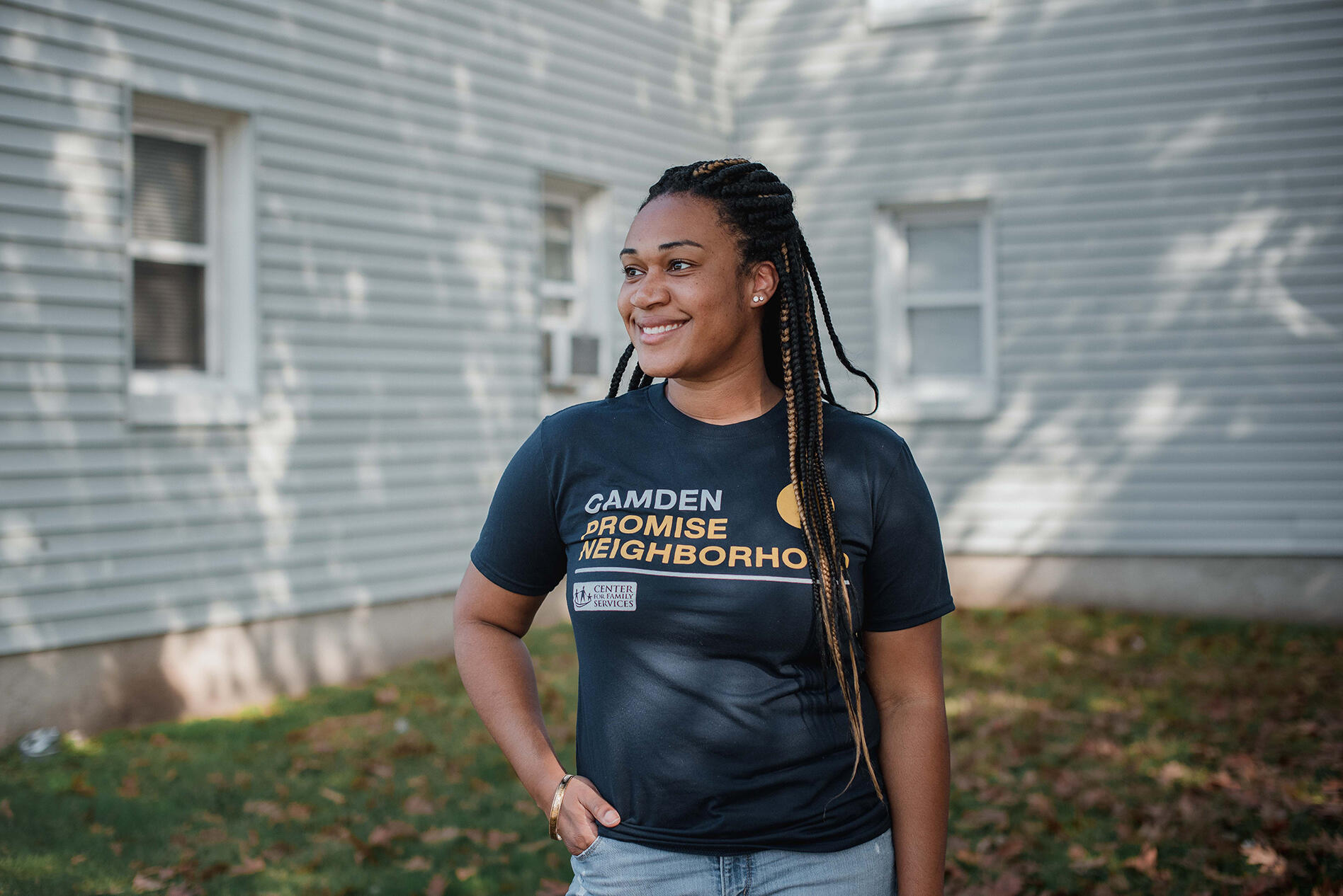 Jenise Rolle, community outreach organizer with Camden Promise Neighborhood.