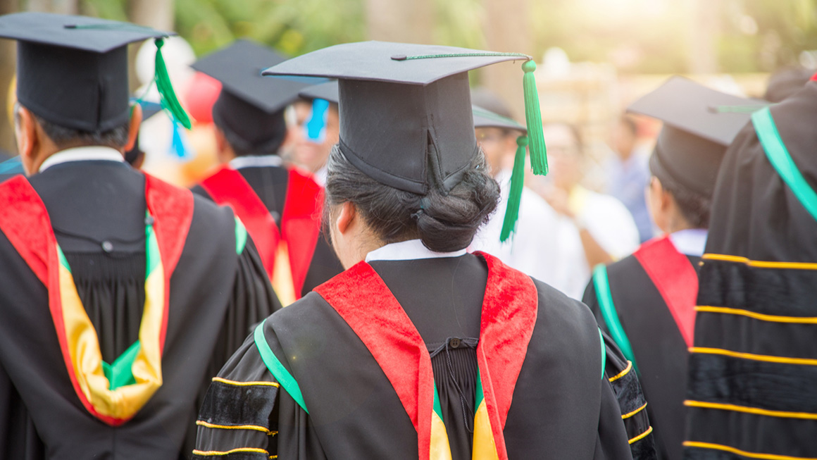 Group of graduates