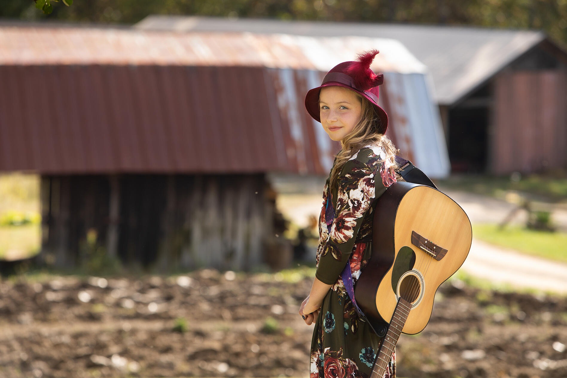 Alaina Baker, West Perry Elementary fourth-grader and music club member.