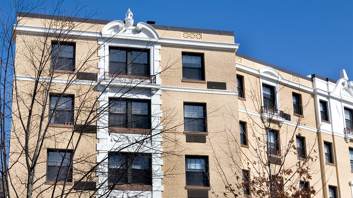 DC apartment building