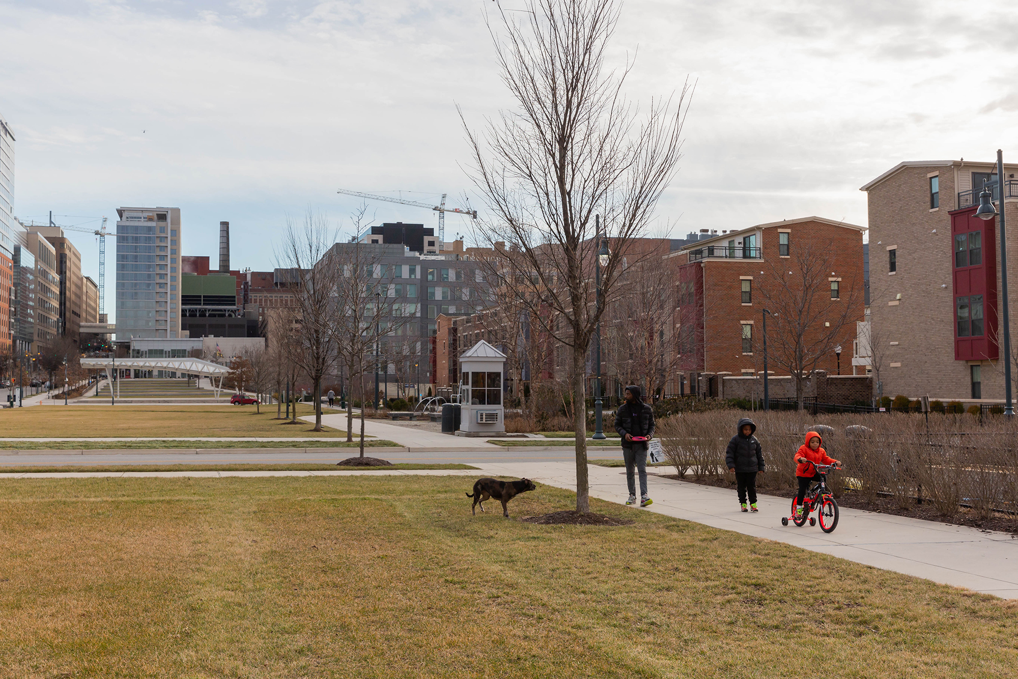 The East Baltimore Development Initiative established a new park, Eager Park