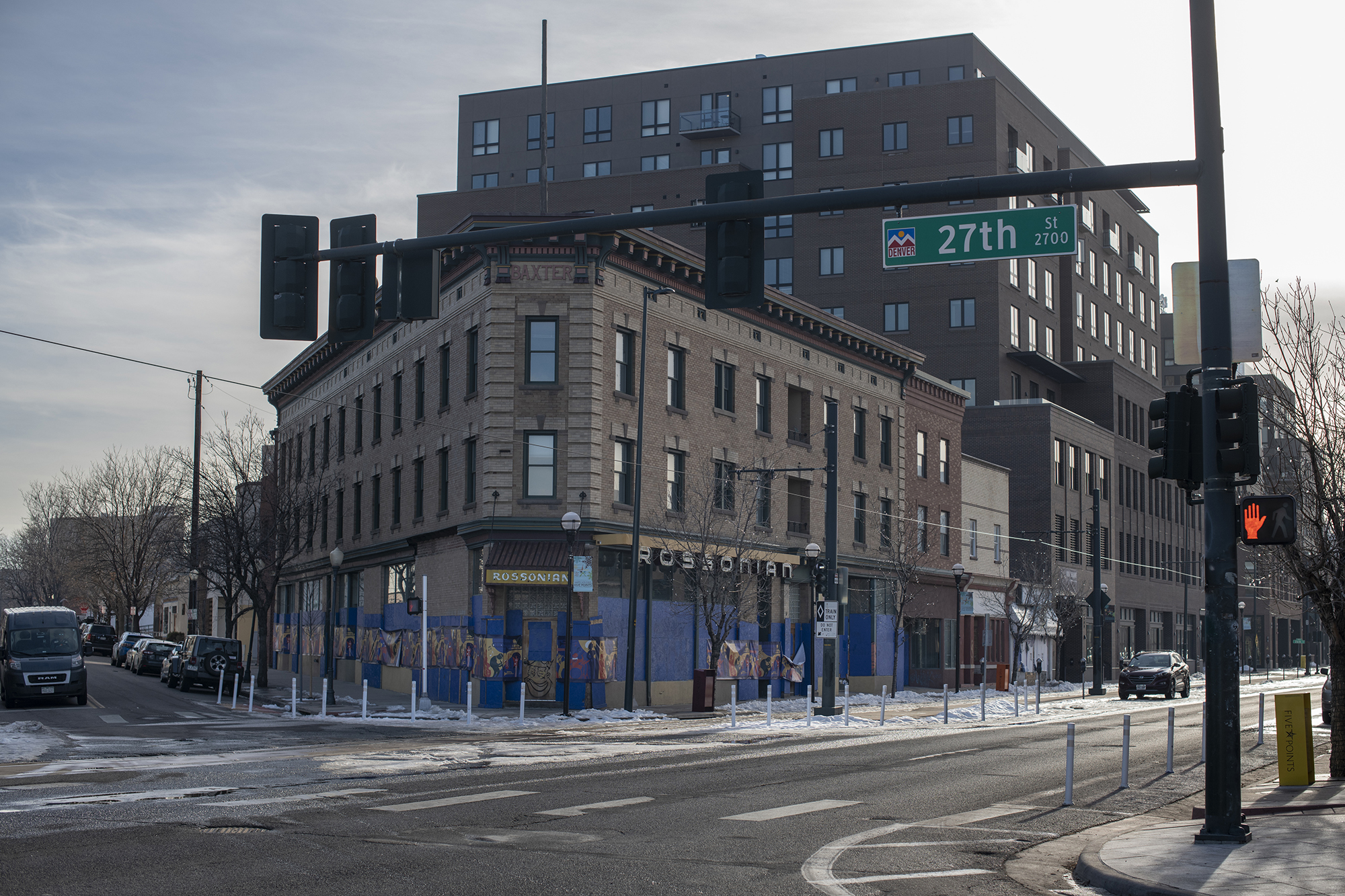 Rossonian Hotel in Denver’s Five Points neighborhood