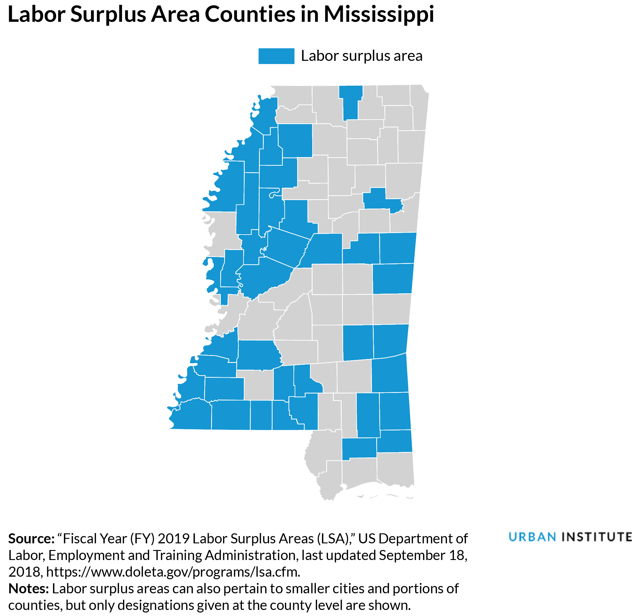 labor surplus areas
