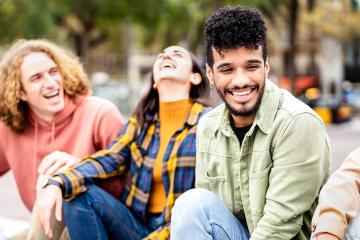 Group of young people