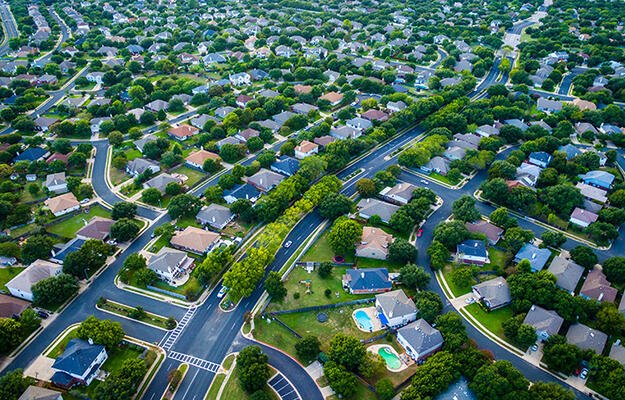 Neighborhood panorama