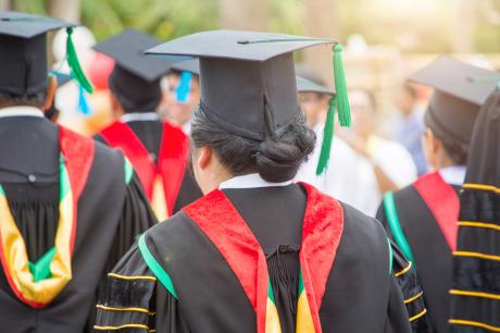 Group of graduates