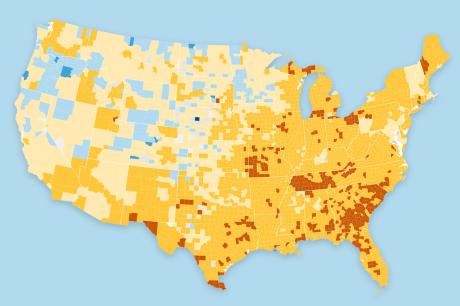 Map of U.S.A.