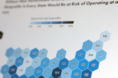 A coputer screen showing an image of a map.