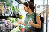 photo of person at grocery store