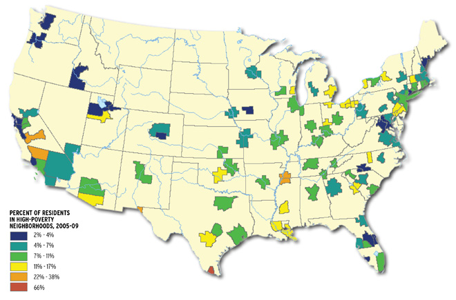 Regional poverty map